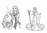 Maleficent Aurora Coloring Pages Princess Evil Her Plan Color Crow Talking Pet sketch template