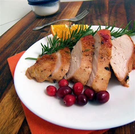 cranberry orange glazed turkey recipe eat like no one else