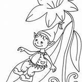 Elf Winged Elves Group Coloring Pages Hellokids Sliding Down Wink Making sketch template