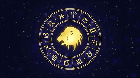 golden lion leo zodiac wheel wallpaper wallpaperscom