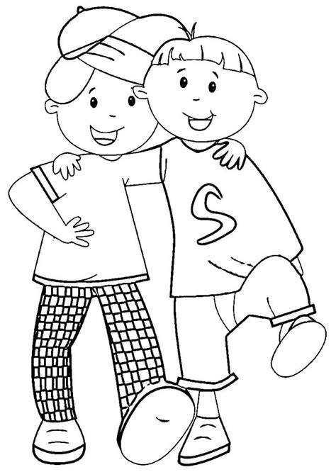 friendship coloring pages  printable coloring pages  kids
