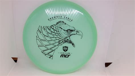 discmania color glow   md crowned eagle signature series  disc golf experience