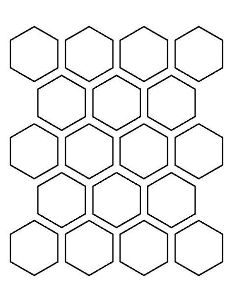 image result  hexagon outline quilt hexagon pattern hexagon stencils
