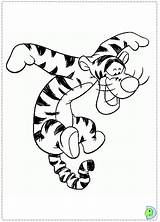 Pages Dinokids Tigger Coloring Close Library Clipart sketch template