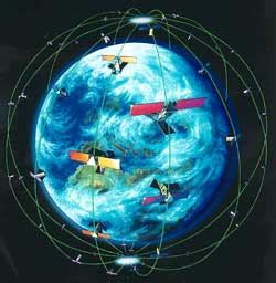 spaceflight  breaking news iridium satellites   map global