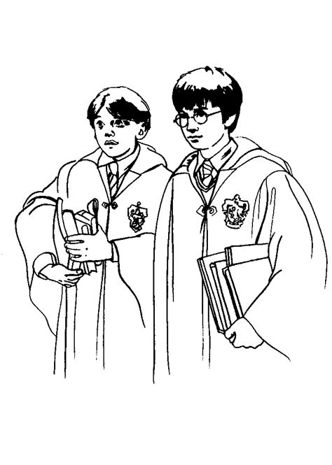 harry potter coloring page tv series coloring page picgifscom