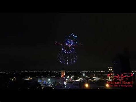 grapevine tx christmas drone show youtube