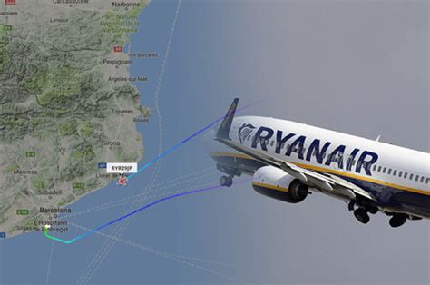ryanair flight  barcelona  spain declares emergency daily star