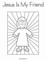 Jesus Friend Coloring Pages Printable Noodle Colouring Twistynoodle Friends Twisty Sheet Built California Usa Sheets God sketch template