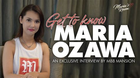maria ozawa get to know maria ozawa an exclusive interview 芸能人