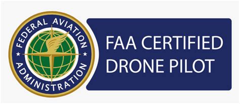 faa drone certification logo emblem hd png  kindpng