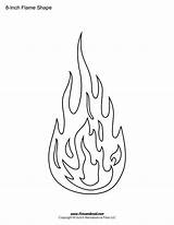 Flame Template Printable Templates Shapes Shape Stencil Stickers Printables Crafts Inch Decorations Personal Activities Creative Projects Kids Timvandevall sketch template