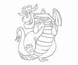 Dragon Pete Coloring Pages Printable Tuna Getcolorings Color sketch template