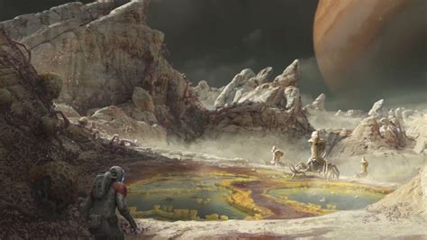starfield video shows  concept art  gear cities  alien planets gamesradar