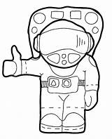 Astronaut Coloring Pages Astronauts Wonder sketch template