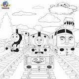 Percy Colorat Railway Planse Rosie Plansa Scenery Troublesome Brightest Pens sketch template