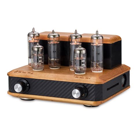 mini pel vacuum tube amplifier wood push pull stereo audio power