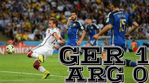 Goetze Extra Time Goal Leads Germany [germany Vs