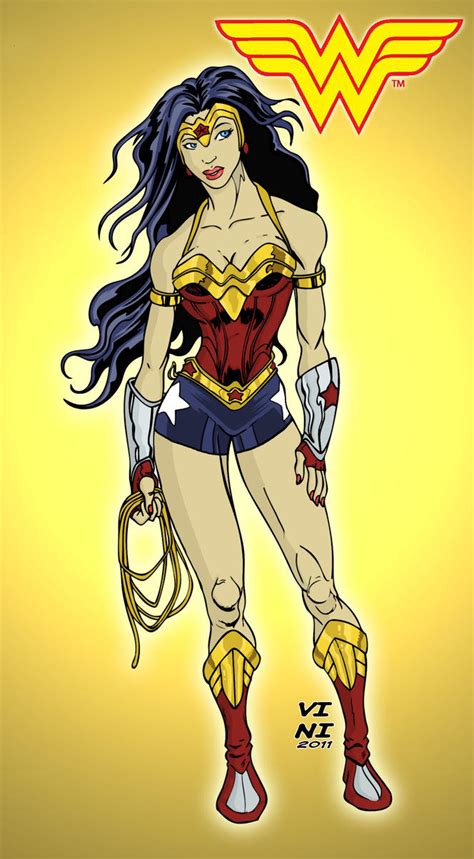 Wonder Woman Re Redesign By Vinivix On Deviantart