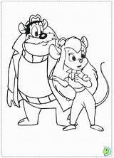 Dale Chip Coloring Pages Dinokids Color Popular Disney Getcolorings Close Coloringhome sketch template