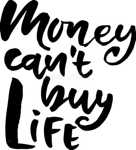 money   buy life modern dry grunge lettering vector