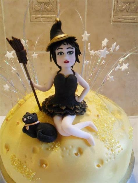 Cosmic Witch Cake By Marie 2 U Cakes On Facebook Cakesdecor