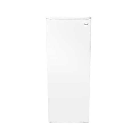 Danby 6 0 Cu Ft Manual Defrost Upright Freezer In White Dufm060b2wdb