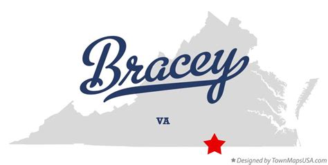 map  bracey va virginia
