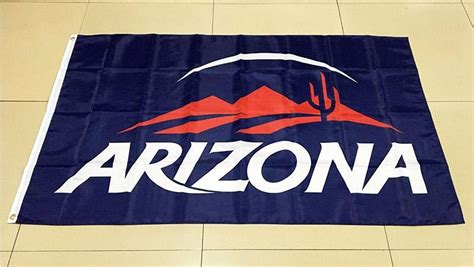 Flag Of Ncaa University Of Arizona Wildcats Newly Polyester Flag Banner