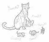Kits Queen Coloring Warrior Cats Her Pages Bluestar Deviantart Mew Min Wfc Trending Days Last sketch template