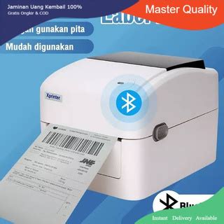jual printer barcode thermal label printer  size mm  shopee indonesia