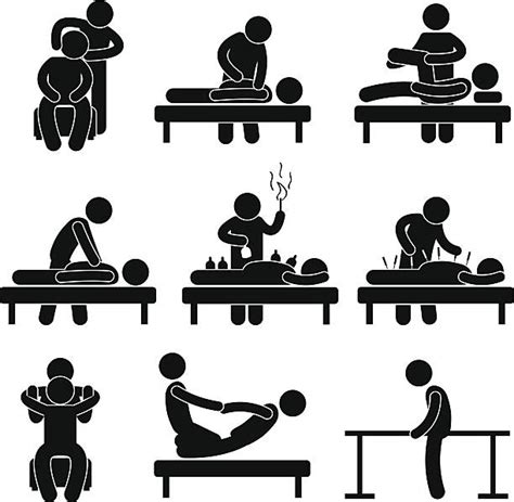 best physical therapy illustrations royalty free vector graphics