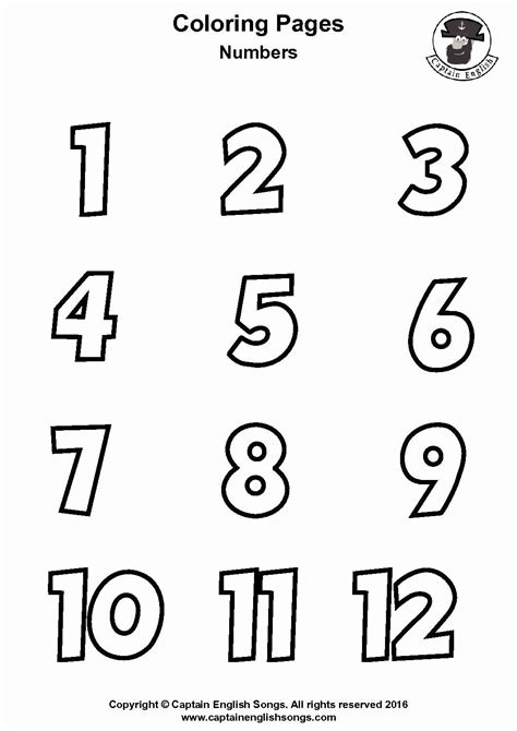 number  coloring page   gmbarco