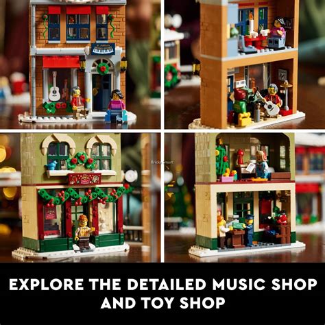 lego  holiday main street building kit  adults  families