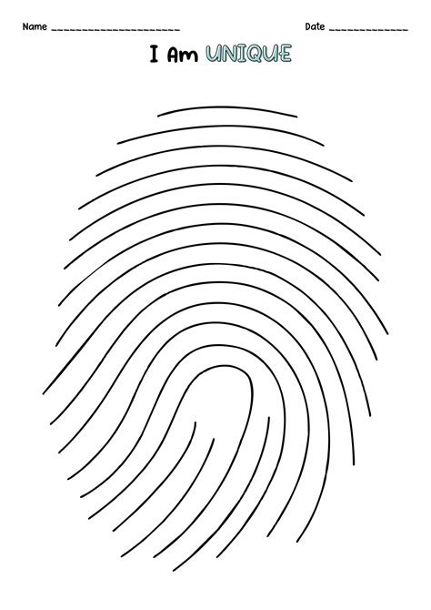 fingerprint detective worksheet    worksheetocom