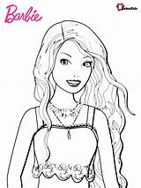 Barbie Coloring Pages Kids Printable Bubakids Beautiful sketch template