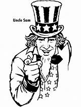 Coloring Pages July Uncle Sam 4th Metal Heavy Colouring Special Color Primarygames Adult Printable Clip Fourth Printables Slipknot Kids Book sketch template