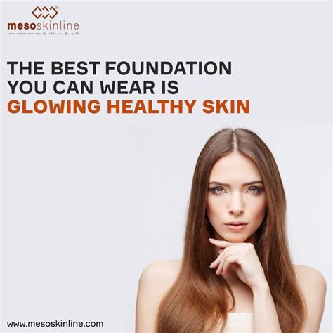 foundation   wear  glowing healthy skin