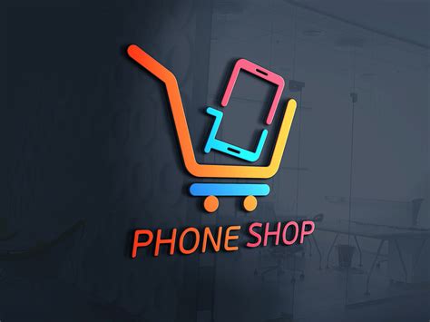 phone shop logo  smz sazib roxy  dribbble