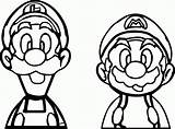 Coloring Mario Super Pages Bros Printable Characters Head Comments Coloringhome Popular sketch template