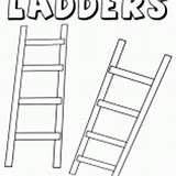 Ladder Ladders sketch template