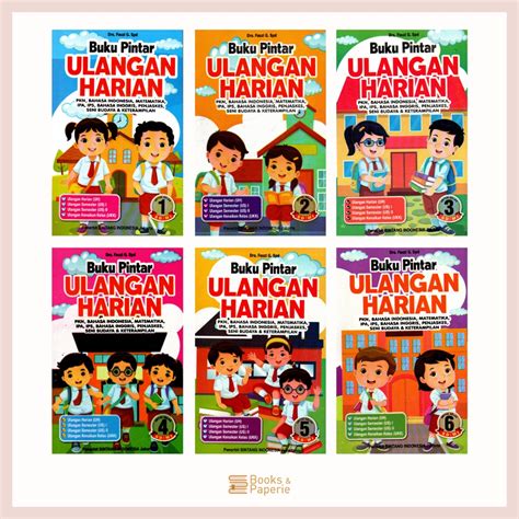Jual Buku Pintar Ulangan Harian Sd Kelas 1 2 3 4 5 6 Indonesia Shopee