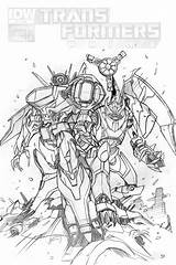 Transformers Shockwave sketch template