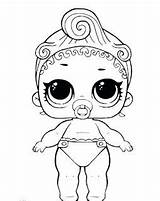 Pages Doll Colouring Lol Coloring Baby Dolls Lids Siobhan Little sketch template