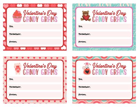 images  printable valentines candy grams printable