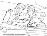 Coloring Frozen Anna Hans Prince Pages Disney sketch template