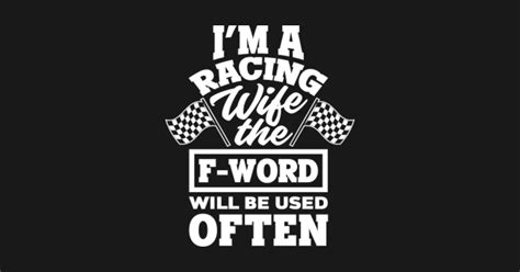 race wife racer sticker teepublic