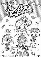 Coloring Shopkins Pages Shoppies Donatina Doll Printable Season Shopkin Chef Club Print Colouring Cute Color Christmas Info Size Read Choose sketch template