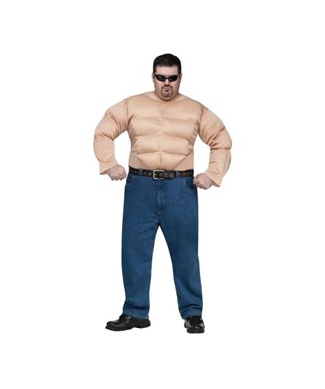 Muscle Man Plus Size Adult Costume