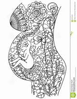 Womb Pregnancy Pregnant Zentangle Zeichnungen Kritzeleien Breastfeeding sketch template